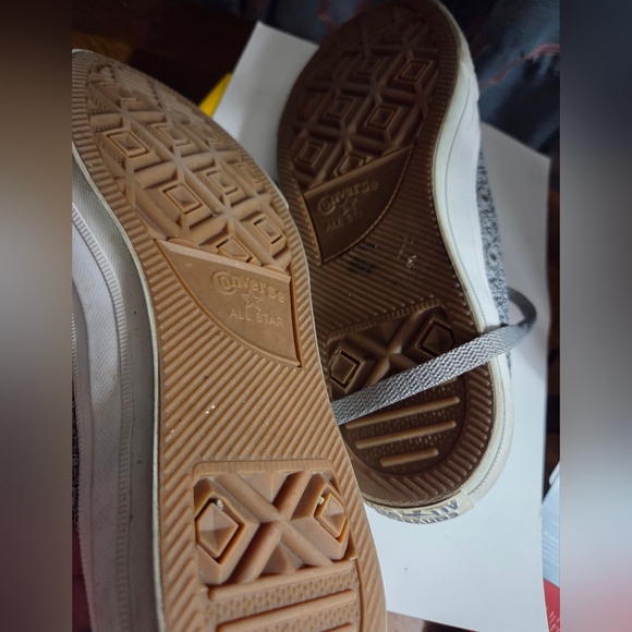 Converse Gray Sneakers - Picture 3 of 5